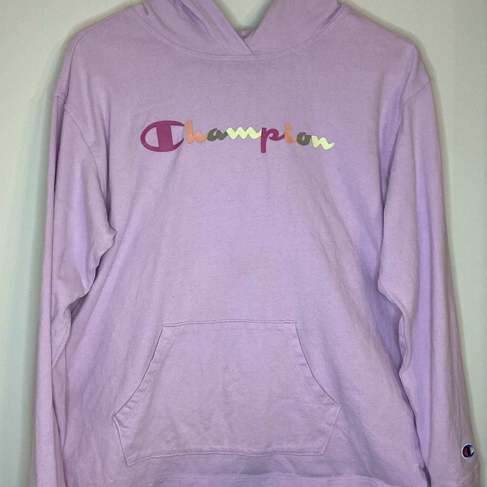 Champion, women small, light purple